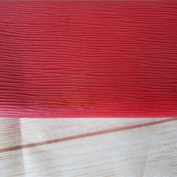 Authentic Louis Vuitton Epi Sarah Long Wallet Red Rouge Portefeuille Leather - Picture 6 of 16